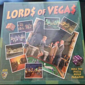 Lords of Vegas Board Game Original Version - New/Unopened